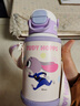 迪士尼（Disney）316不銹鋼保溫杯雙飲學(xué)生上學(xué)專(zhuān)用帶杯套瘋狂動(dòng)物城朱迪紫色550ml 曬單實(shí)拍圖