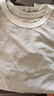 無(wú)縫提花健身長(cháng)袖T恤男士修身速干彈力訓練運動(dòng)戶(hù)外打底上衣圓領(lǐng) 淺灰色 XL 建議體重（140-160斤） 曬單實(shí)拍圖
