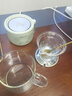 小熊（Bear）迷你養生壺養生杯 電燉杯電熱杯恒溫花茶壺燒水壺辦公室杯子0.4L全玻璃杯體YSH-F04E1  曬單實(shí)拍圖