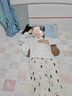 BabyWatch慢回彈貝殼孕婦枕護腰側臥睡托腹U型枕頭女神枕記憶枕-卡其拼 曬單實(shí)拍圖