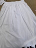 韓思優(yōu)白色雪紡a字百褶半身裙女春季2026新款顯瘦垂墜感a字裙傘裙 白色半身裙 -長(cháng)款【專(zhuān)柜柜貨】 常規 M /27 建議95-105斤 曬單實(shí)拍圖