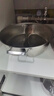 胖東來(lái)同款食品級316不銹鋼電磁爐鴛鴦鍋火鍋涮鍋加厚（單鍋） 特厚帶蓋(適用6-10人) 34cm 曬單實(shí)拍圖