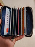 金利來(lái)男士卡包大容量防消磁卡夾真皮名片小卡片夾套牛皮多卡位 【官方授權假一賠十】黑色 曬單實(shí)拍圖