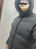 京東京造羽絨服男鴨絨加厚防寒工裝面包服防潑水冬季外套短款 黑色 2XL 曬單實(shí)拍圖
