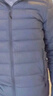 伯希和（Pelliot）【經(jīng)典2.0】排骨羽絨服男女800蓬鵝絨輕薄沖鋒衣內膽冬季棉衣外套 【男款】霧灰藍| 800蓬鵝絨 95%絨子含量 L 曬單實(shí)拍圖