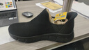 斯凱奇（Skechers）新年禮物閃穿鞋男鞋冬休閑健步鞋一腳蹬運動(dòng)鞋百搭軟底布鞋118306 曬單實(shí)拍圖