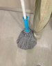 茶花 拖把家用一拖凈拖布地拖墩布免手洗旋轉自擰水吸水懶人拖把 曬單實(shí)拍圖