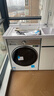 小天鵝（LittleSwan）滾筒洗衣機全自動(dòng)家用12KG純平大容量小烏梅3.0輕享版水魔方TG12VE10PRO以舊換新補貼京東自營(yíng) 曬單實(shí)拍圖