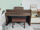海倫臻雅H-2系列 電鋼琴逐級重錘88鍵殿堂級原聲鋼琴音色家用立式數碼 臻雅H-205【演奏級】胡桃木色 曬單實(shí)拍圖