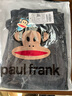 大嘴猴（paul frank）牛仔褲男春秋季新款修身小腳牛仔褲復古長(cháng)褲男褲 黑色常規 32 曬單實(shí)拍圖