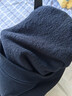 京東京造加絨衛衣男冬季新款加厚發(fā)熱寬松情侶T恤 黑色 L 曬單實(shí)拍圖