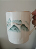 品聚德唐山骨瓷辦公杯描金商務(wù)水杯個(gè)人專(zhuān)用陶瓷茶杯帶蓋辦公杯定制瓷杯 千峰骨瓷辦公杯 500ml 曬單實(shí)拍圖