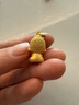 菜百首飾 黃金吊墜 足金生肖佛生肖狗豬-阿彌陀佛不含鏈 定價(jià) 約2.70克 曬單實(shí)拍圖