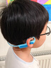 JBL JR Free 開(kāi)放式無(wú)線(xiàn)頸掛兒童耳機 不入耳藍牙掛耳式學(xué)生學(xué)習網(wǎng)課運動(dòng)聽(tīng)歌護耳新年禮物元旦柔和藍 曬單實(shí)拍圖