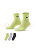 耐克（NIKE）【滔搏運動(dòng)】男女U EVRY PLUS LTWT ANKLE 3PR襪子(三雙三色) SX6893-913 M 曬單實(shí)拍圖