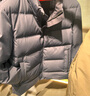 Levi's李維斯25年秋冬新款情侶美式休閑都市通勤簡(jiǎn)約立領(lǐng)羽絨服 灰色 M 曬單實(shí)拍圖