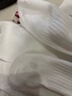 古今（GUJIN）5雙襪子男士中筒襪春夏季運動(dòng)刺繡長(cháng)襪男長(cháng)筒白色潮襪7A抗菌夏天 曬單實(shí)拍圖