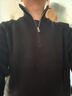 馬登工裝美式半拉鏈立領(lǐng)毛衣男秋季半高領(lǐng)豎線(xiàn)肌理百搭彈力男士針織衫 炭黑色 【寬松偏大/黑色毛衣/男士毛衣冬季/毛衫男】 L 曬單實(shí)拍圖