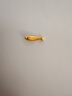 羅威寶格5D硬金黃金小金魚(yú)轉運珠足金999小黃魚(yú)錦鯉手鏈編織年年有魚(yú)金配 足金小金魚(yú)約0.32g支持多退少補 曬單實(shí)拍圖