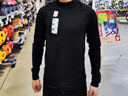 迪卡儂運動(dòng)保暖上衣男士滑雪運動(dòng)打底內衣套裝BL100 黑 M 曬單實(shí)拍圖