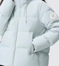 鴨鴨羽絨服女短款2025冬季新款小個(gè)子甜美氣質(zhì)休閑百搭防寒保暖外套HT 冰川藍 XL (170) 曬單實(shí)拍圖