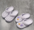 卡駱馳（CROCS）白鹿同款經(jīng)典洞洞鞋百搭舒適輕便沙灘鞋包頭鞋|10001 霜紫色-5BO 37 /38(230mm) 曬單實(shí)拍圖