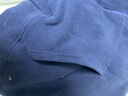 搖粒絨立領(lǐng)馬甲男拉鏈秋冬季加絨加厚雙面奧粒絨無(wú)袖開(kāi)衫外套背心 藍色 4XL 曬單實(shí)拍圖