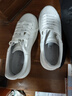 百麗撞色小白鞋男秋季牛皮舒適厚底休閑板鞋A1160CM3 靜謐白  42 曬單實(shí)拍圖