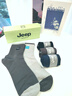 JEEP襪子男冬季【100%純棉+10A抗菌】防臭全棉男襪運動(dòng)耐磨中筒休閑襪 曬單實(shí)拍圖
