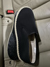同升和棉麻底透氣布鞋男士舒適開(kāi)車(chē)鞋防滑休閑一腳蹬工作鞋老北京布鞋子 黑色麻底 【建議按運動(dòng)鞋碼下單喲】 40 曬單實(shí)拍圖