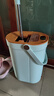 美添樂(lè )（HoMettler）凈污分離平板拖把36cm3拖布桿長(cháng)135cm家用一拖凈免手洗2025帶桶 曬單實(shí)拍圖