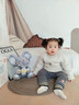 努比魯比躲貓貓大象嬰幼兒學(xué)說(shuō)話(huà)毛絨玩具寶寶0到1歲哄娃玩偶兒童周歲禮物 藍小象（可調節音量+24首中英文歌曲+躲貓貓+學(xué)說(shuō)話(huà)） 曬單實(shí)拍圖