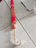 皓梵潔紅傘結婚新娘傘婚傘紅色雨傘婚慶喜傘長(cháng)柄傘接親古風(fēng)雨傘婚嫁 刺繡雙層新娘傘-【龍鳳雙喜】 曬單實(shí)拍圖