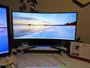 AOC 34英寸WQHD 240Hz超頻250Hz HVA快速液晶1ms HDR400 1500R曲面帶魚(yú)屏 21:9游戲電競顯示器CU34G3Z 曬單實(shí)拍圖