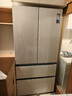 美的（Midea）熊墩墩Pro600L法式四開(kāi)門(mén)冰箱超薄嵌入式雙系統一級能效除菌制冰大容量BCD-600WUFIPZM(E)國家補貼 曬單實(shí)拍圖