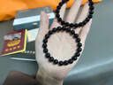 花開(kāi)云朵天然黑曜石手串官方旗艦店海藍寶綠檀木手鏈男女本命年生日禮物 稀有礦藏曜晶級【6mm】純黑黑曜石手串 無(wú)規格 曬單實(shí)拍圖