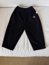 嘟嘟家寶寶新款拜年服兒童冬季褲子男童女童休閑褲兒童新年衣服 黑色110 曬單實(shí)拍圖