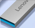 聯(lián)想（Lenovo）64GB USB3.2 U盤(pán) SX1速芯系列銀色 金屬耐用 商務(wù)辦公必備 曬單實(shí)拍圖
