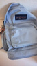 JANSPORT杰斯伯雙肩包輕便男背書(shū)包女學(xué)生校園電腦包 7ZNZ7G7霧霾藍 曬單實(shí)拍圖