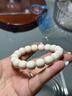 帥先森猛犸象牙老型手串桶珠蘋(píng)果珠圓珠白牙原色滿(mǎn)紋冰料果凍料男女手鏈 精品滿(mǎn)紋12*13mm【17顆】 曬單實(shí)拍圖