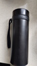 蘇泊爾（SUPOR）保溫杯316L不銹鋼水杯男女士大容量杯子車(chē)載戶(hù)外便攜泡茶杯 【316L不銹鋼】曜石黑 750ml 曬單實(shí)拍圖