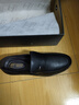 蜻蜓牌【100%全牛皮】男士皮鞋商務(wù)休閑真皮防滑軟底軟面中老年爸爸鞋真皮透氣套腳舒適耐磨真皮百搭鞋子 黑色 42 曬單實(shí)拍圖