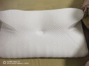 貝·曲寶貝曲寶 3-18歲兒童枕護脊成長(cháng)深睡側睡趴睡慢回彈記憶棉枕 凈月白 A類(lèi) 單只 中枕 6cm ：身高95-150cm 曬單實(shí)拍圖