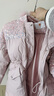 媛媛公主兒童羽絨服冬季女童加厚大毛領(lǐng)連帽保暖外套中大童防寒鎖溫滑雪服 曬單實(shí)拍圖