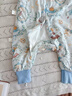 威爾貝魯（WELLBER）恒溫睡袋嬰幼兒1-3歲竹棉睡衣秋冬兒童寶寶防踢被子厚夾棉 夢(mèng)境M 曬單實(shí)拍圖