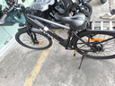 五羊鋰電池助力電動(dòng)自行車(chē)禧瑪諾變速超長(cháng)續航山地車(chē)男女士雙碟剎單車(chē) 磨砂黑T5N-20A-26寸-助力續航約180km 曬單實(shí)拍圖