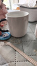 品喻（PINYU）馬克杯陶瓷帶蓋勺茶杯家用咖啡杯高顏值水杯男女情侶杯子貓咪白色 曬單實(shí)拍圖