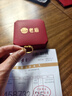 老廟黃金戒指足金桔?；ㄅ钪腑h(huán)送老婆女友禮物生日禮物 約2.3g 曬單實(shí)拍圖