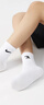 NIKE3BRAND 耐克男女中長(cháng)襪3雙裝2025新款青少年運動(dòng)襪子 曬單實(shí)拍圖