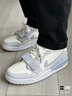 耐克（NIKE）Jordan官方耐克喬丹AJ312男子運動(dòng)鞋秋季新款低幫抓地HQ1190 101白/太空灰/白/氫藍/山峰白 44 曬單實(shí)拍圖